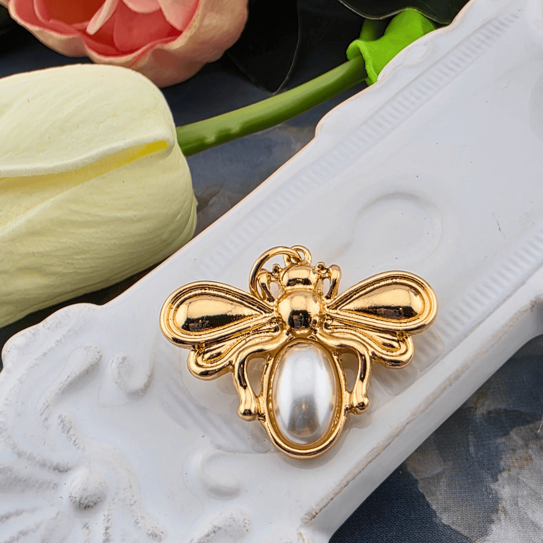 Sister Dulce Gift Shop, Shepherds Staff, Religious Store, Cypress Springs Mercedarian Prayer Center, Catholic, Pearl Bumble Bee Charm
