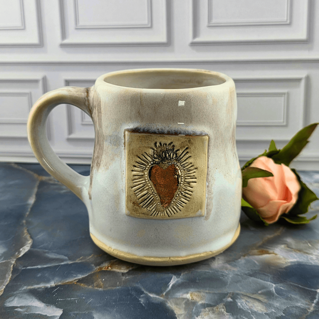 Sacred Heart of Jesus Handmade Mug