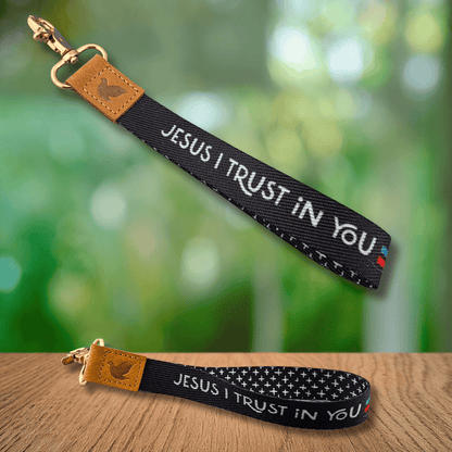 Faith-Inspired Wristlet Keychains