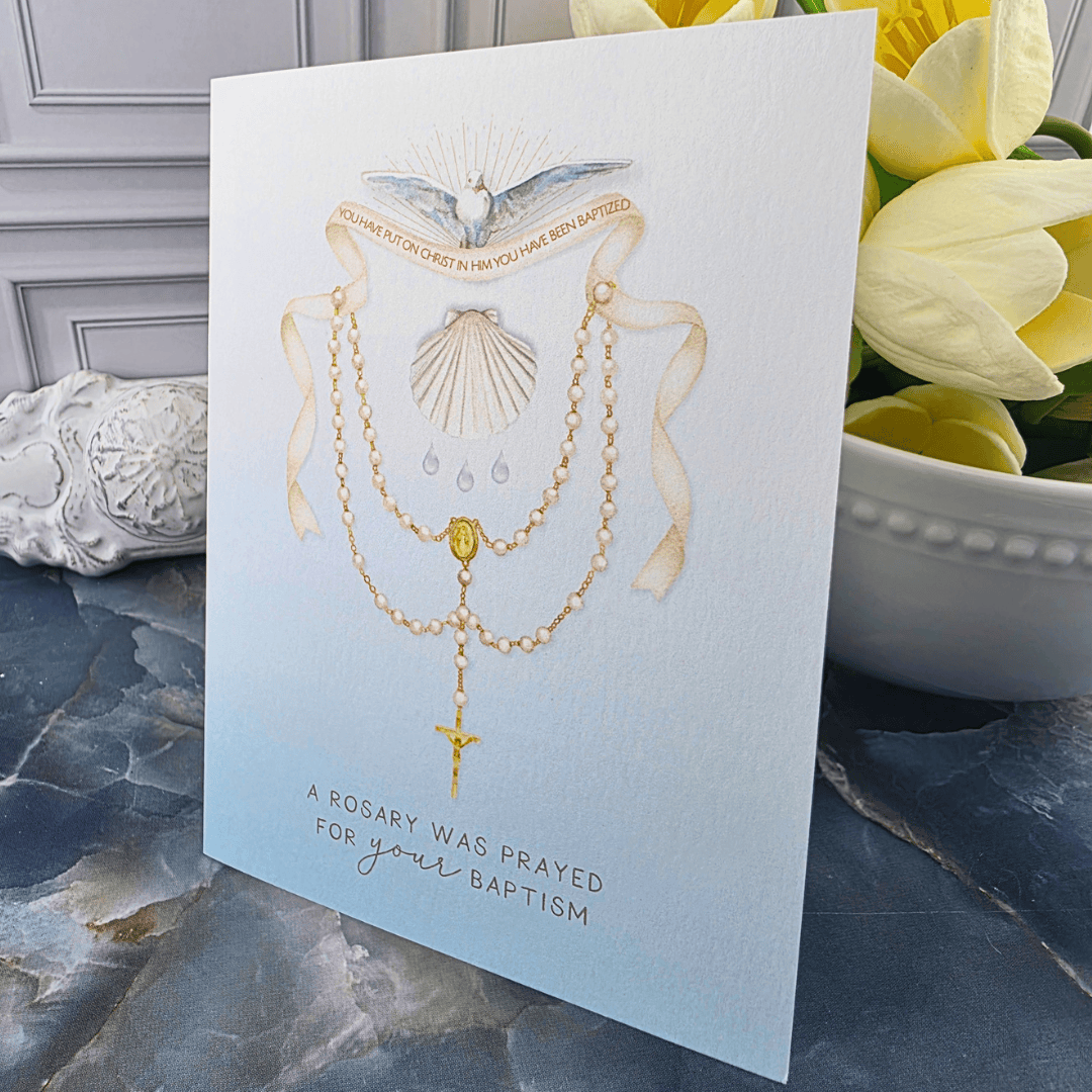 I Said a Rosary for You Prayer Cards