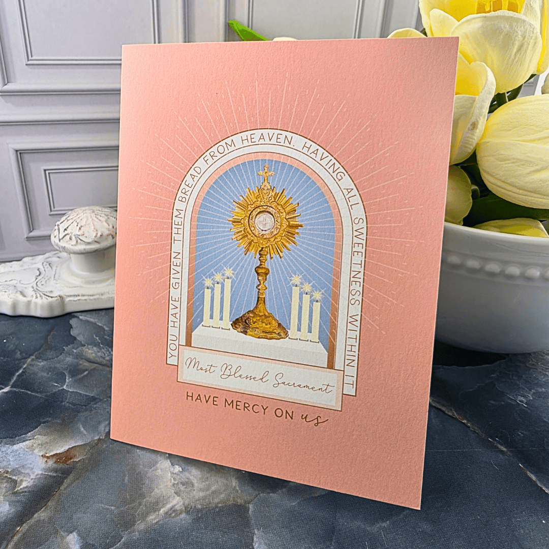 Divine Mercy and Holy Hour Prayer Cards