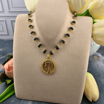 Emerald Beaded Devotional Necklace Collection
