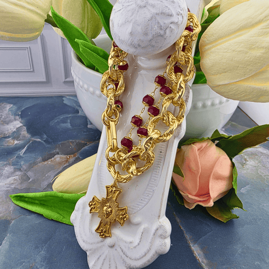 Multi-Strand Chain Beaded Bracelet Collection