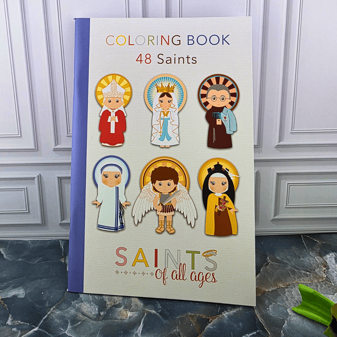 Saints of All Ages Coloring Book Collection