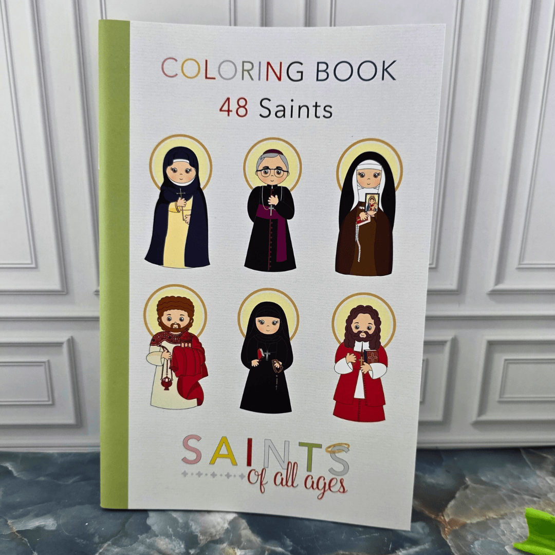 Saints of All Ages Coloring Book Collection