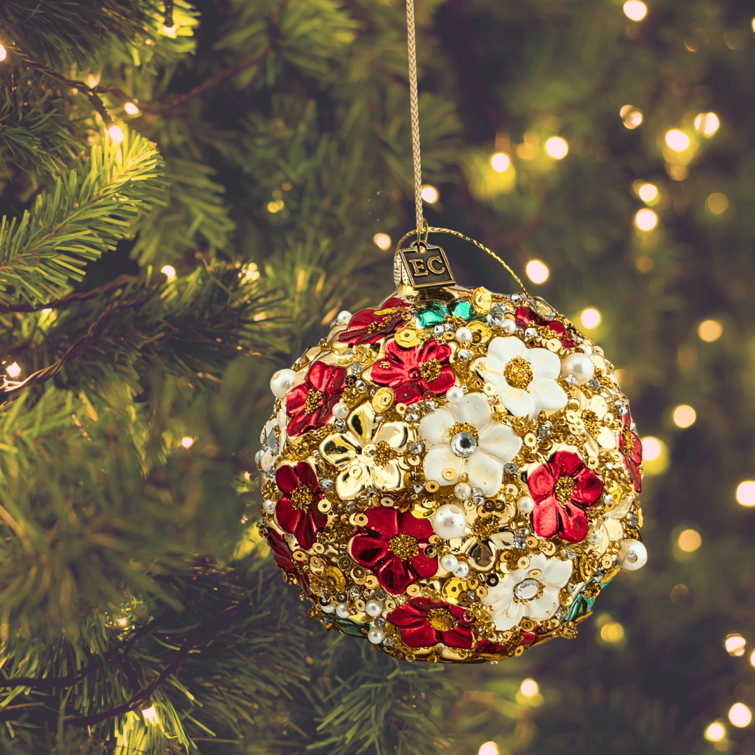 4" Colorful Ball Ornament