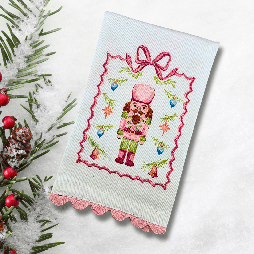 Whimsical Nutcracker Christmas Tea Towels