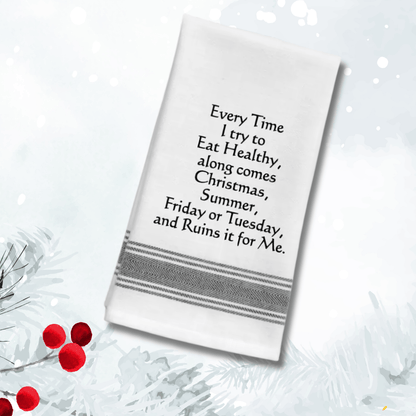 Black and White Tea Towels