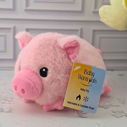 baby warm pal pig, Sister Dulce Gift Shop, Shepherds Staff, Religious Store, Cypress Springs Mercedarian Prayer Center, Catholic, new item, popular item, childrens gift, baptism, expecting mother