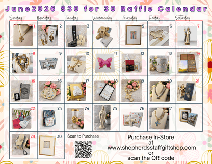 $30 for 30 Raffle Ticket (2026)