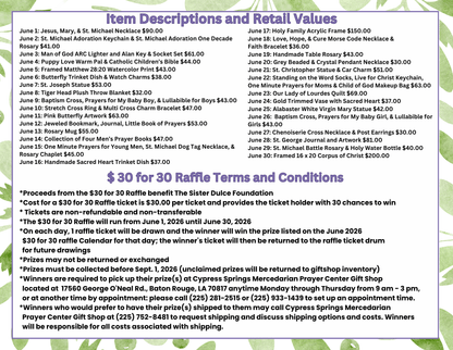 $30 for 30 Raffle Ticket (2026)