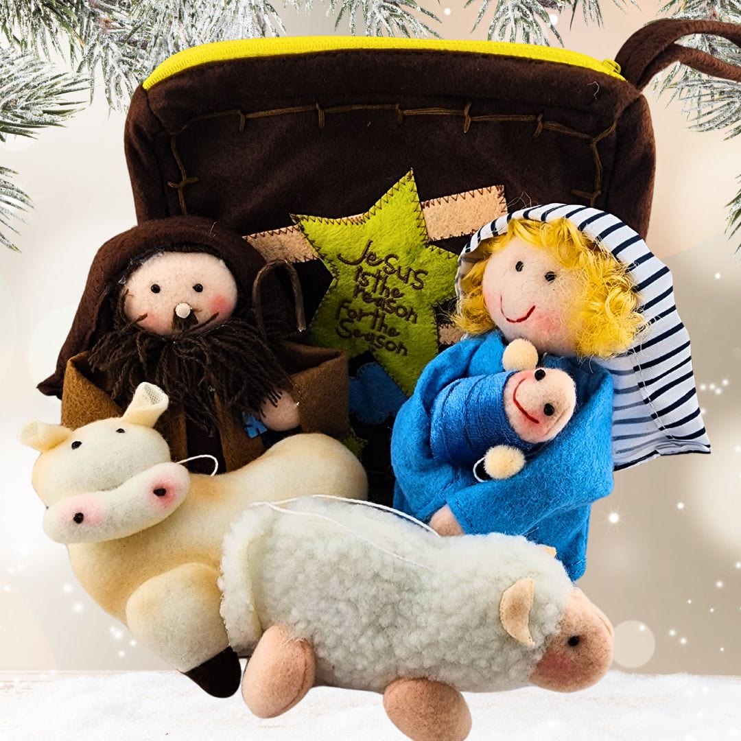 6 Pc. Plush Nativity – Cypress Springs Gift Shop