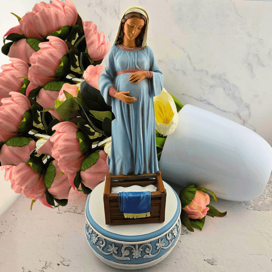 Sister Dulce Gift Shop, Shepherds Staff, Religious Store, Cypress Springs Mercedarian Prayer Center, Mother Mary Music Box