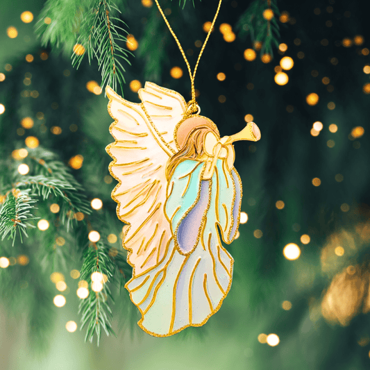 Angel Molded Metal Ornament Ornaments Trade Cie