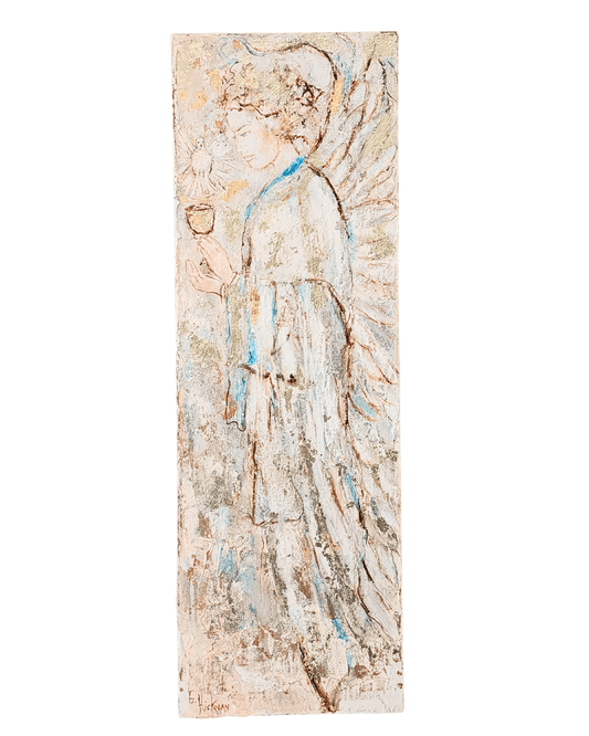 Sister Dulce Gift Shop, Catholic Store, Religious Store, Catholic Artwork, Religious Artwork, Angel Oil Painting 