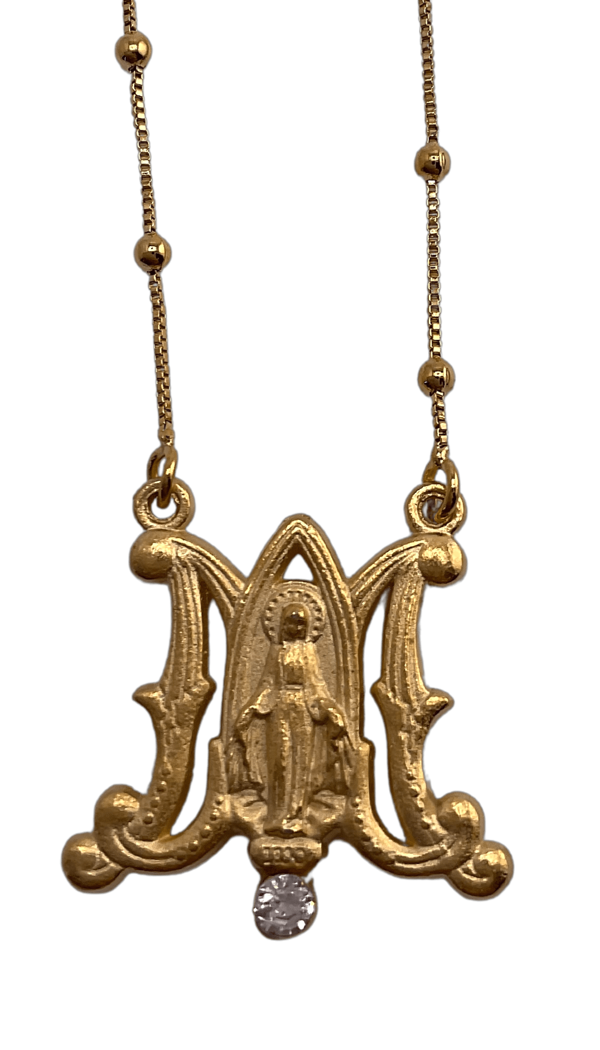 Sister Dulce Gift Shop, Catholic Store, Religious Store,  Catholic Jewelry,  Auspice Maria Necklace