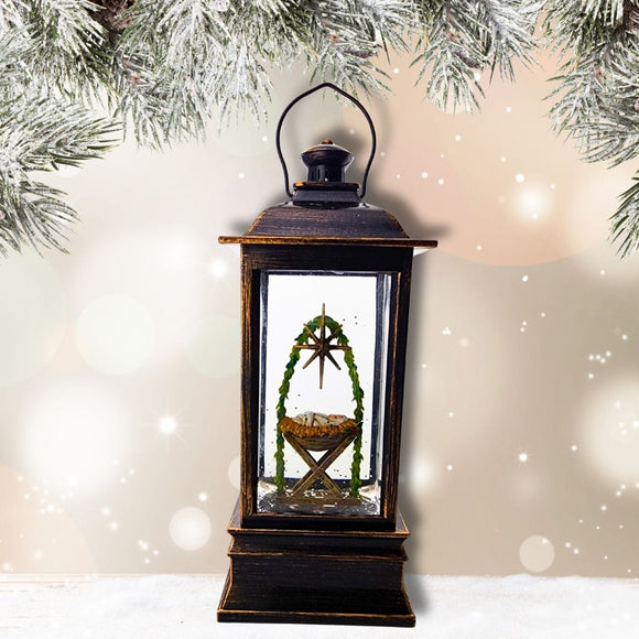 Sister Dulce Gift Shop, Catholic Store, Religious Store, Catholic Christmas, Religious Christmas, Nativity Water Lantern