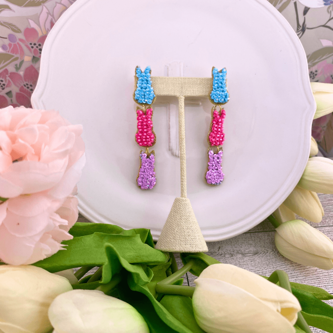Sister Dulce Gift Shop, Catholic Store, Religious Store, Catholic Jewelry, Religious Jewelry, Easter Bunny earrings