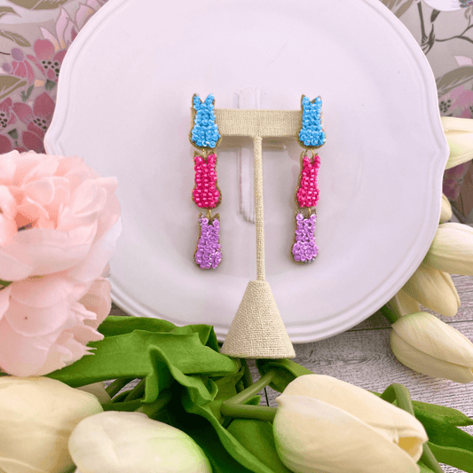 Sister Dulce Gift Shop, Catholic Store, Religious Store, Catholic Jewelry, Religious Jewelry, Easter Bunny earrings