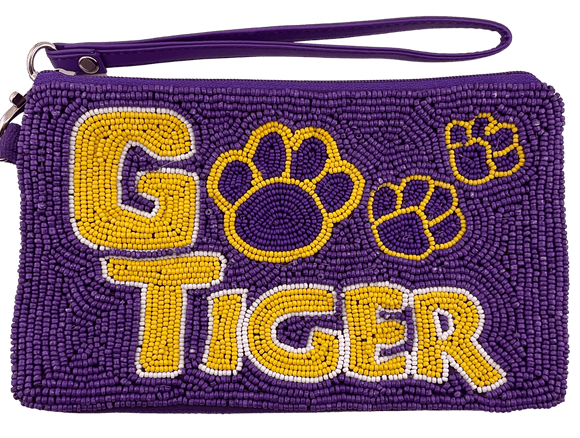 Sister Dulce Gift Shop, Catholic Store,  Go Tiger Wristlet