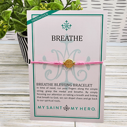 Benedictine Medal Breathe Bracelet Bracelet My Saint My Hero