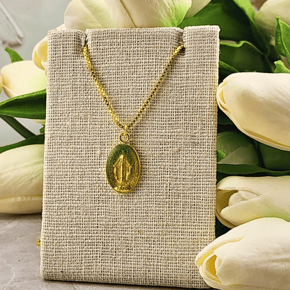 Bright Colored Miraculous Medal Necklaces Green Jewelry Temu