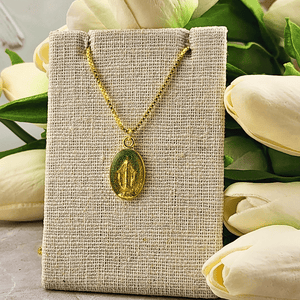 Bright Colored Miraculous Medal Necklaces White Jewelry Temu