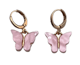Butterfly Earrings Pink Earrings Parker Madison