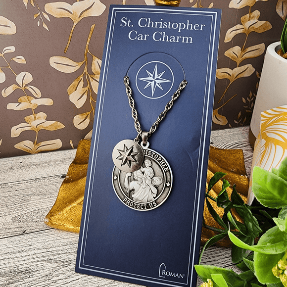 Car Charm Protection St. Christopher Accessory Roman