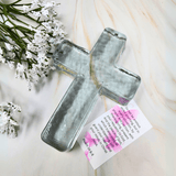 Clear Glass Cross Psalm 34:6-8 Cross The Royal Standard