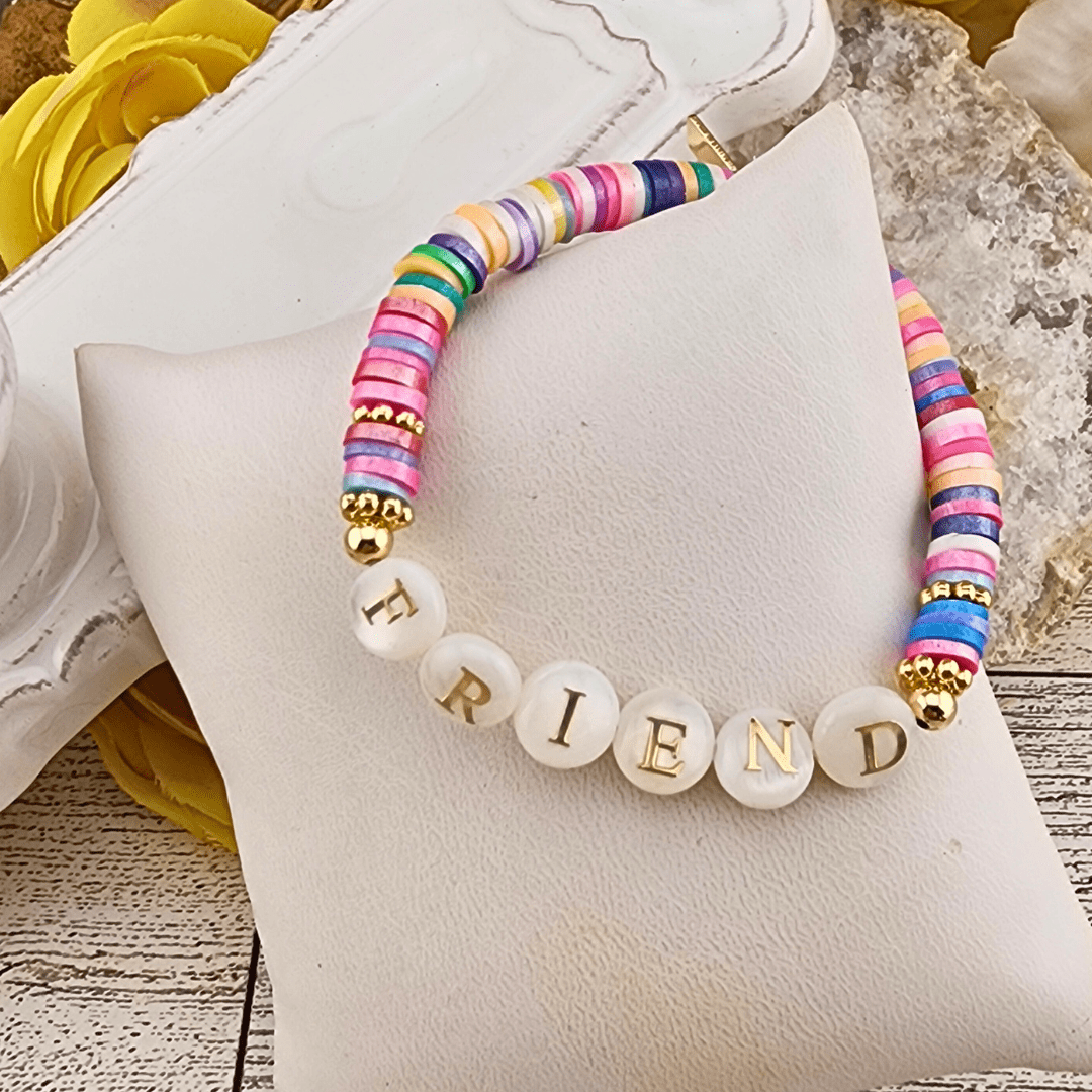Colorful Heishi Bracelets Jewelry Roman Gifts