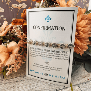 Confirmation Bracelet Jewelry My Saint My Hero