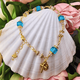 Cornerstone Bracelet Aqua Bracelets Christian Brands