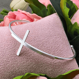 Cross Bracelet Silver Bracelet SM Style