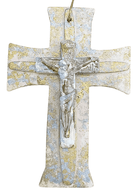 Crucifix Ornament Ornament Art by Dene