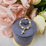 Crystal Cross Rings Jewelry Roman Gifts