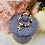 Crystal Cross Rings Onyx Jewelry Roman Gifts