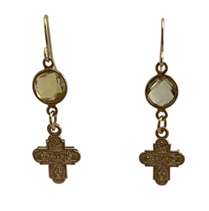 Sister Dulce Gift Shop, Catholic Store, Catholic Jewelry, Catholic Earrings, Four Way Cross Earrings