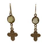Sister Dulce Gift Shop, Catholic Store, Catholic Jewelry, Catholic Earrings, Four Way Cross Earrings