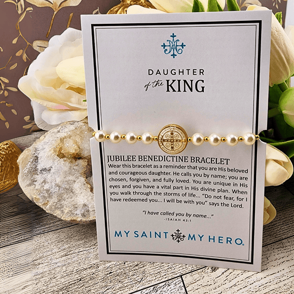 Daughter of the King Bracelet Bracelet My Saint My Hero