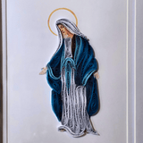 Sister Dulce Gift Shop, Shepherds Staff, Religious Store, Cypress Springs Mercedarian Prayer Center, Virgin Mary Hand Quilled Artwork
