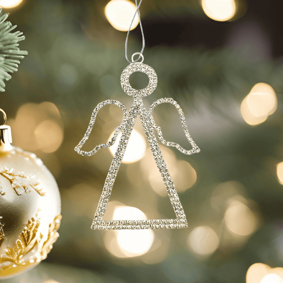 Diamond Like Angel Ornament Ornament Option 2