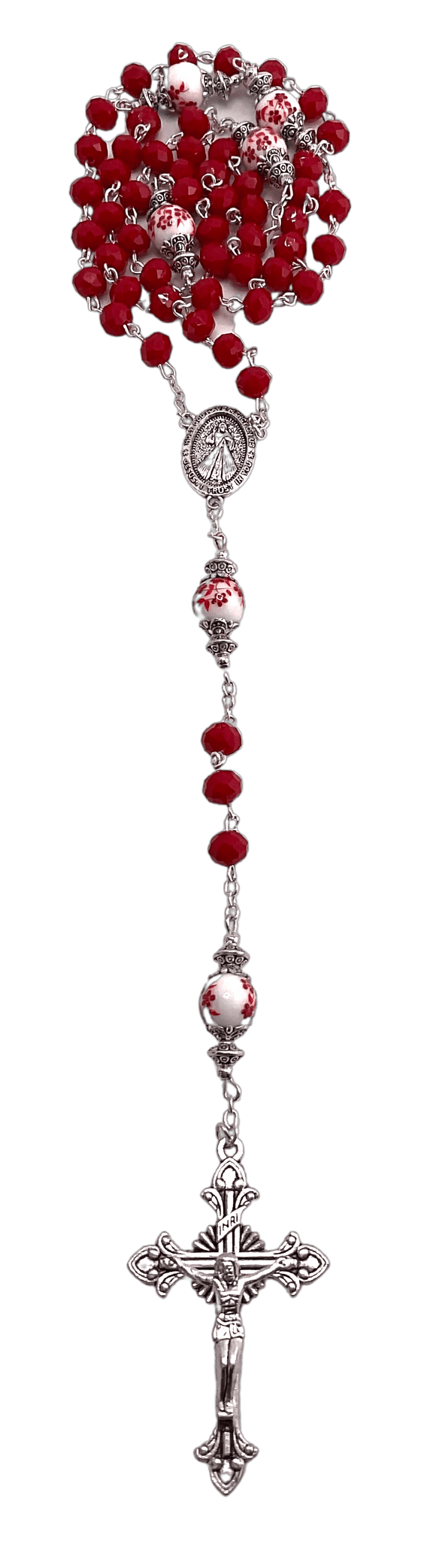 Divine Mercy Rosary With Florentine Beads, Sister Dulce Gift Shop, Catholic Store, Religious Store