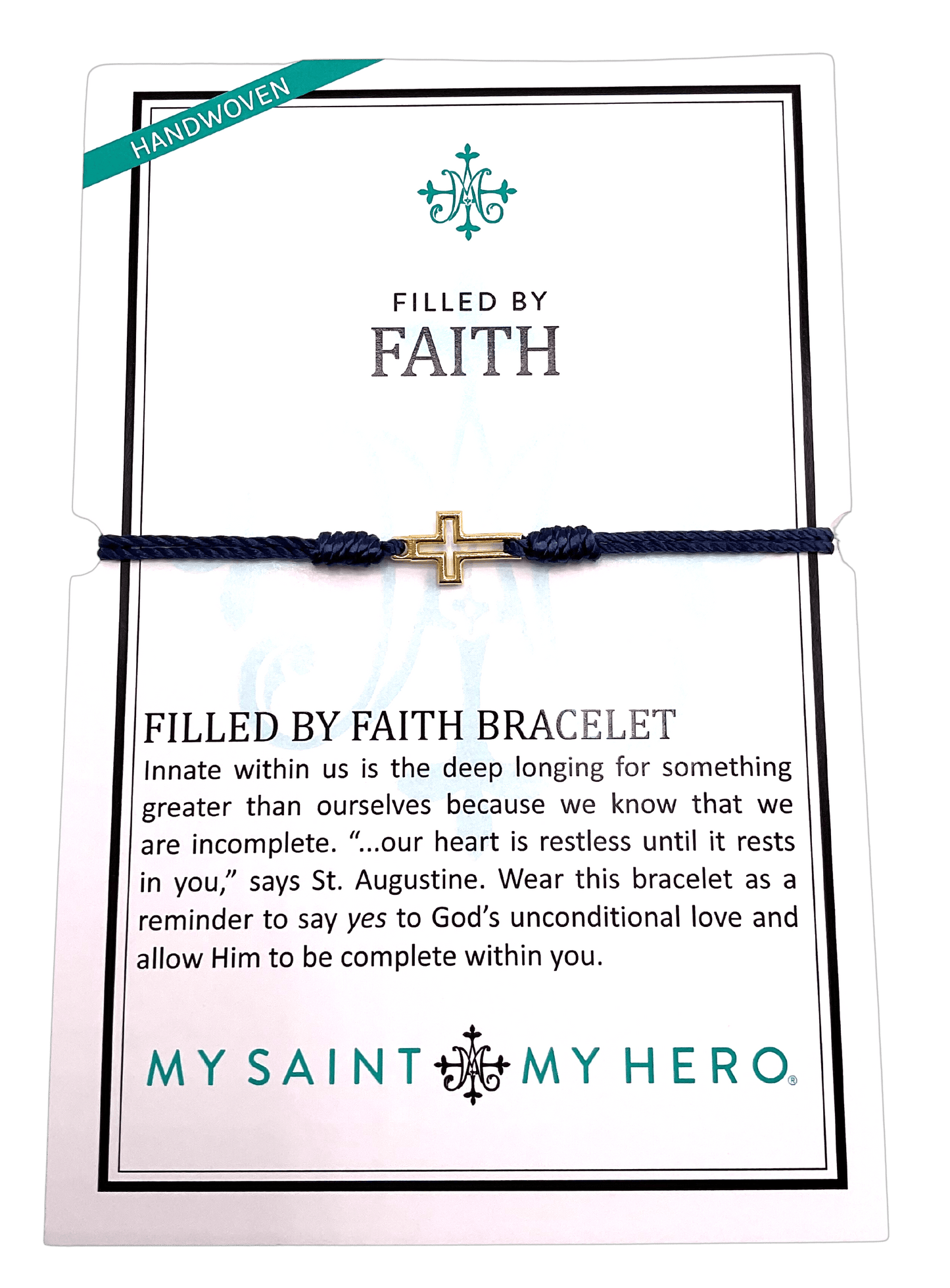 Sister Dulce Gift Shop, Catholic Store, Religious Store, Filled by Faith Bracelet 