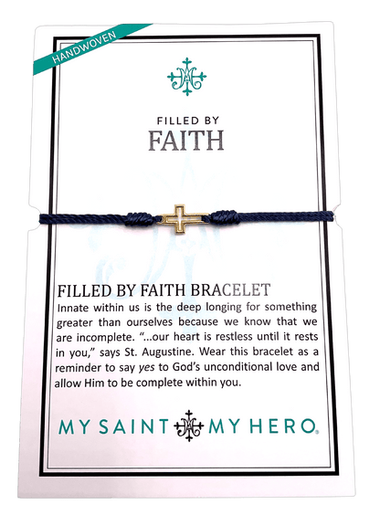 Sister Dulce Gift Shop, Catholic Store, Religious Store, Filled by Faith Bracelet 