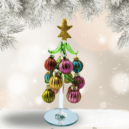 Sister Dulce Gift Shop, Catholic Store, Religious Store, Catholic Christmas, Religious Christmas, Glass Christmas Tree