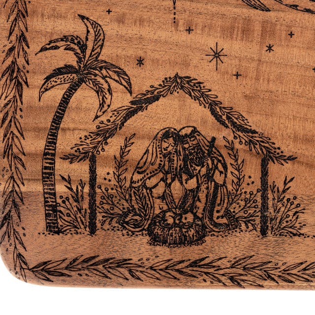 Glory to God Engraved Serving Board Decor Christian Brands