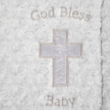 God Bless Baby Blanket Cypress Springs Gift Shop