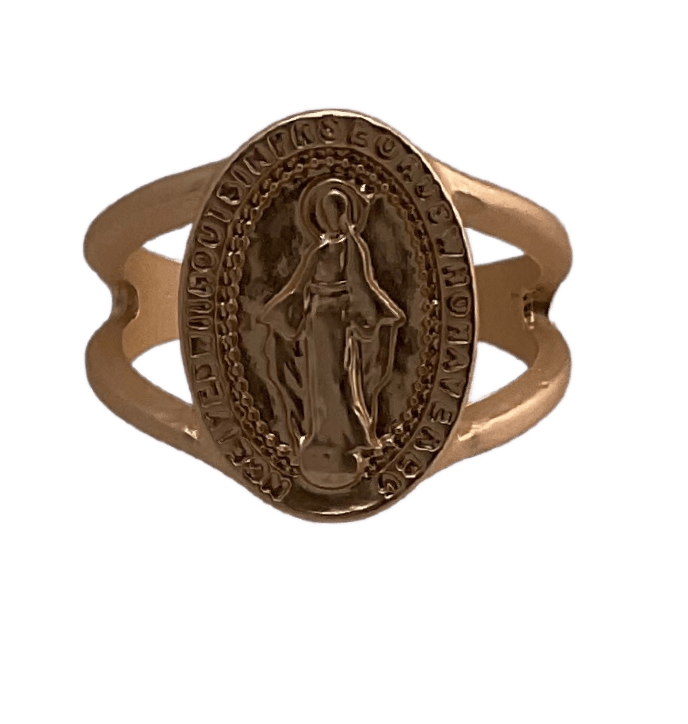 Gold Plated 316 Stainless Steel Cross Of Jesus Self Defence Ring Christian  Holy Image Mens Jewelry From Bestjewelry_centre, $2.88 | DHgate.Com