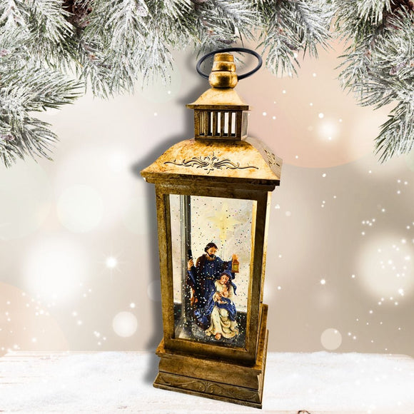 Sister Dulce Gift Shop. Catholic Store, Religious Store, Catholic Christmas, Religious Christmas, Holy Family Swirl Lantern